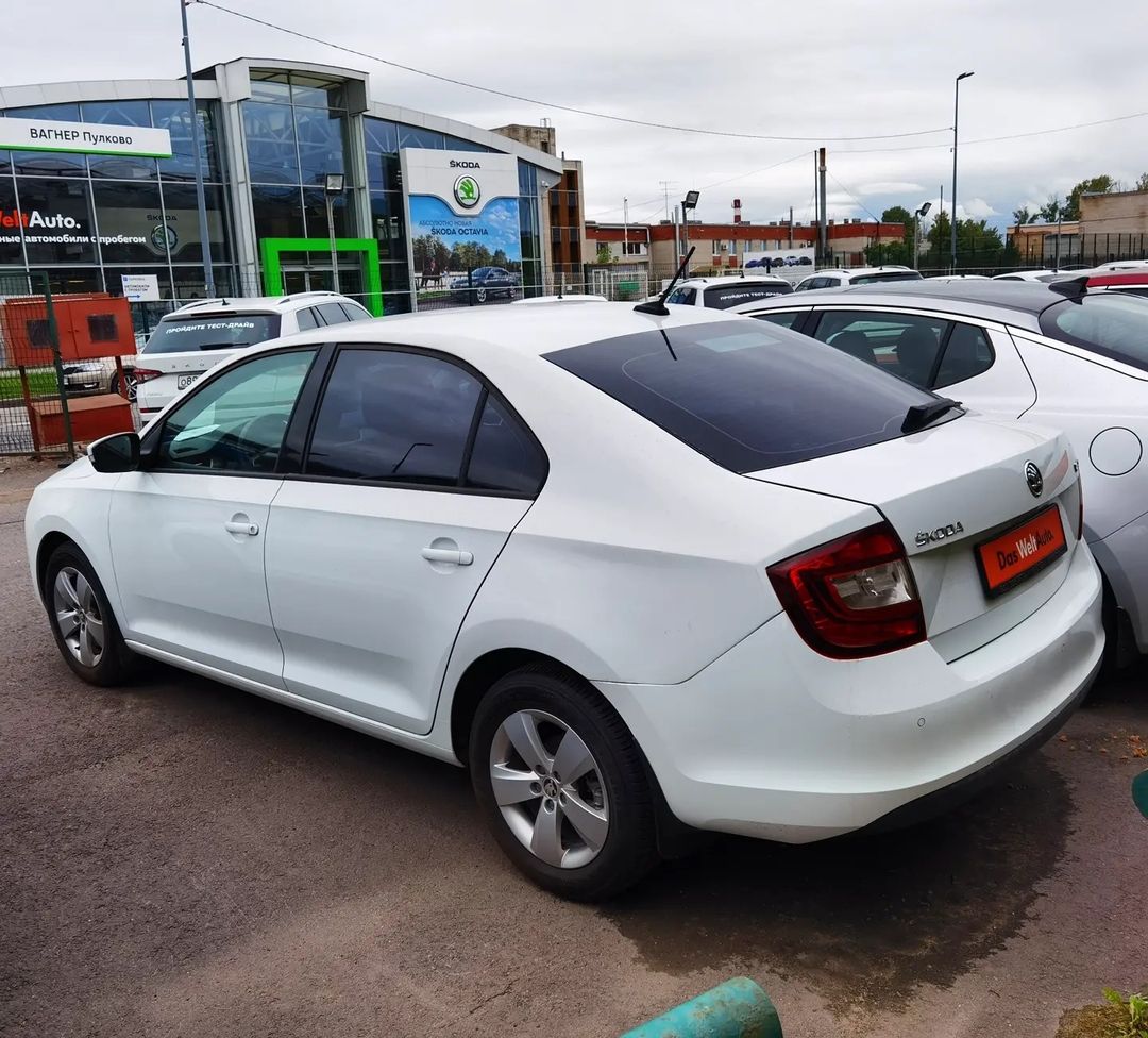 Осмотр Skoda Rapid 2017 г.в. 48.000 км.